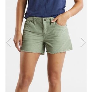 Corduroy shorts